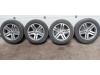 Velgen set + banden van een Chrysler 300 C 3.5 V6 24V 2006