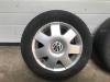 Felgen Set + Reifen van een Volkswagen Polo IV (9N1/2/3), 2001 / 2012 1.4 TDI 70, Fließheck, Diesel, 1 422cc, 51kW (69pk), FWD, BNM; BWB, 2005-04 / 2009-11, 9N3 2005