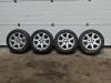 Velgen set + banden van een Mercedes-Benz SLK (R170) 2.0 200 16V 1999