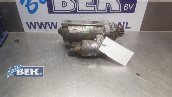Startmotor från en Volkswagen Golf VI Variant (AJ5/1KA) 1.6 TDI 16V 105 2010