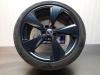 Velg + Band van een Audi A5 Cabrio (F57/F5E), 2016 3.0 TDI V6 24V Quattro, Cabrio, Diesel, 2.967cc, 160kW (218pk), 4x4, CSWB, 2016-12 / 2018-08, F57; F5E 2017
