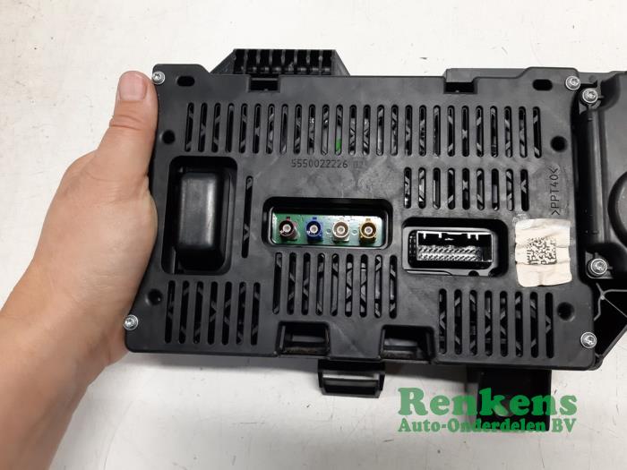 Vägmätare KM från en Renault Scénic III (JZ) 1.5 dCi 110 2015