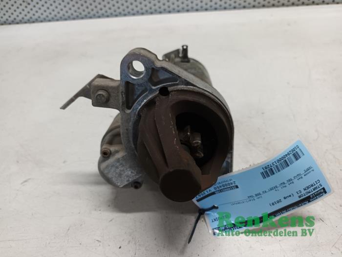 Startmotor från en Citroën C1 1.0 12V VVT-i 2019