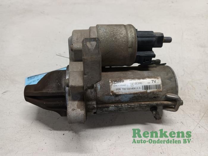Startmotor från en Citroën C1 1.0 12V VVT-i 2019