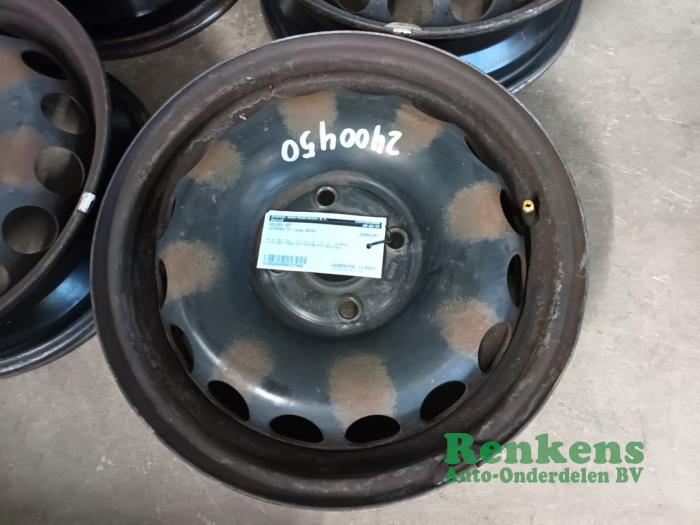 Hjuluppsättning från en Citroën C1 1.0 12V VVT-i 2019