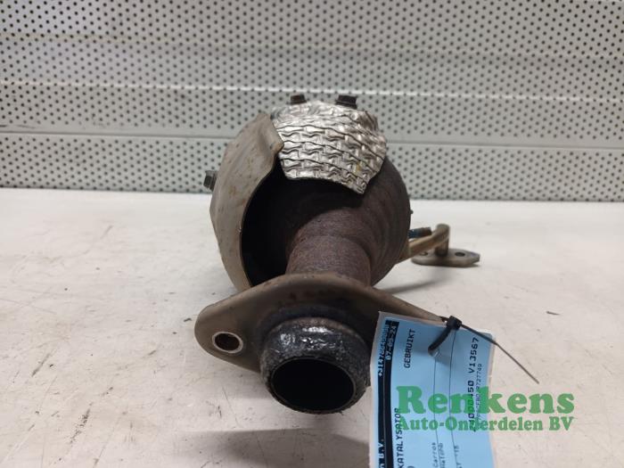 Avgasgrenrör + katalysator från en Citroën C1 1.0 12V VVT-i 2019