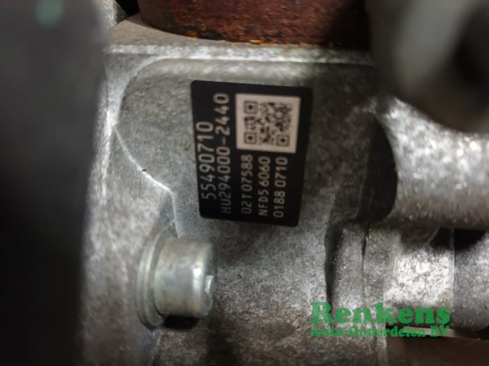 Motor från en Opel Astra K 1.6 CDTI 110 16V 2016