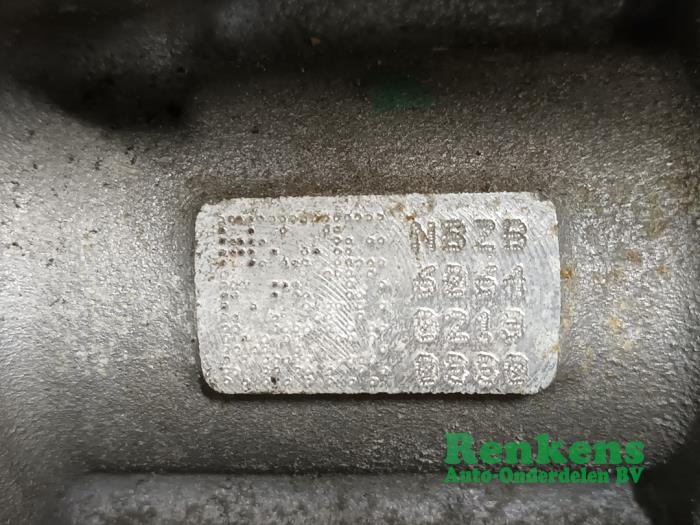 Motor från en Opel Astra K 1.6 CDTI 110 16V 2016