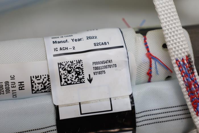 Takgardinairbag, höger från en Lynk & Co 01 1.5 PHEV 2022