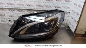 O158638 Gebruikte linker koplamp Mercedes C-Klasse