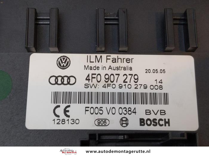 Tändningslås + dator från en Audi A6 Avant (C6) 2.7 TDI V6 24V 2005