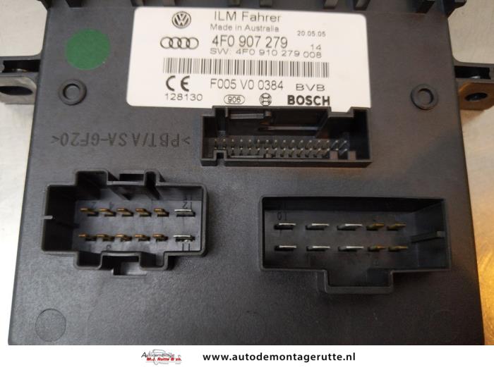 Tändningslås + dator från en Audi A6 Avant (C6) 2.7 TDI V6 24V 2005