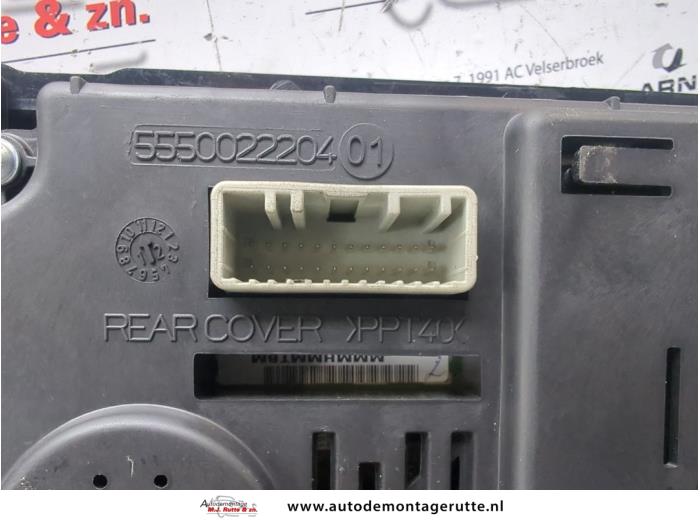 Vägmätare KM från en Renault Grand Scénic III (JZ) 1.4 16V TCe 130 2013