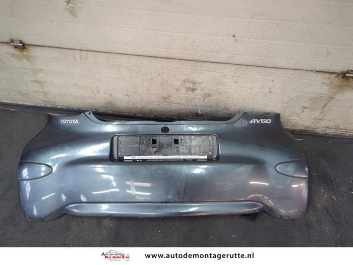 Gebruikte Bumper achter Toyota Aygo O195660