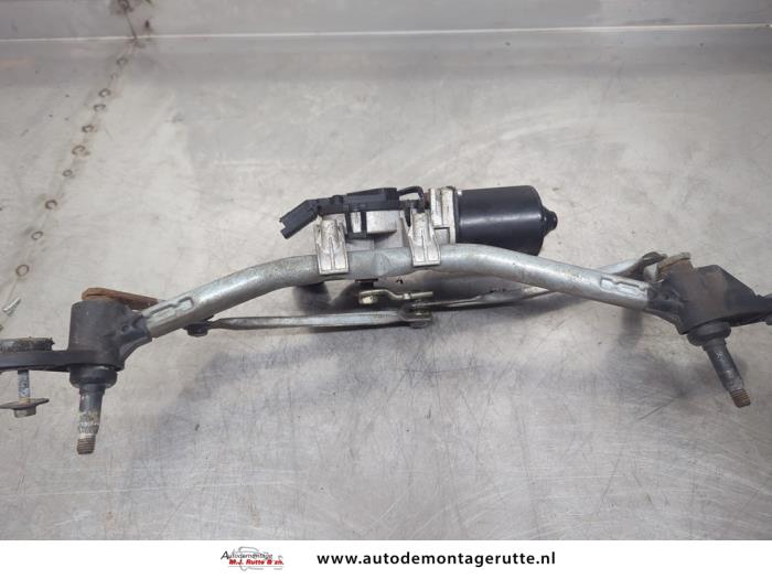 Gebruikte Ruitenwismotor+Mechaniek Renault Clio O195747