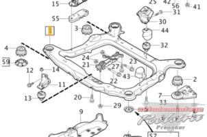 Gebruikte Subframe Volvo XC90 I 2.9 T6 24V Prijs € 49,00 Margeregeling aangeboden door Autodemontage Poelstra B.V.