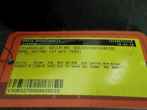 Begagnade Innerdisplay Opel Vectra C 2.0 DTI 16V Pris € 25,00 Marginaltabell erbjuds av Boels Autodemontage