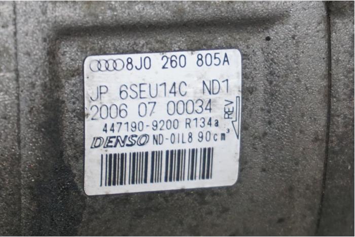 Luftkonditioneringspump från en Audi A3 Sportback (8PA) 1.8 TFSI 16V 2007