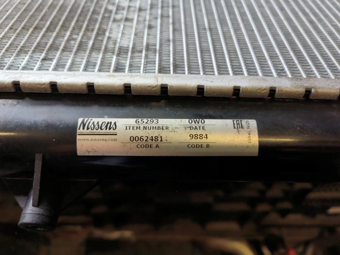 Radiateur van een Seat Ibiza IV SC (6J1) 1.4 TSI 16V Cupra 2012