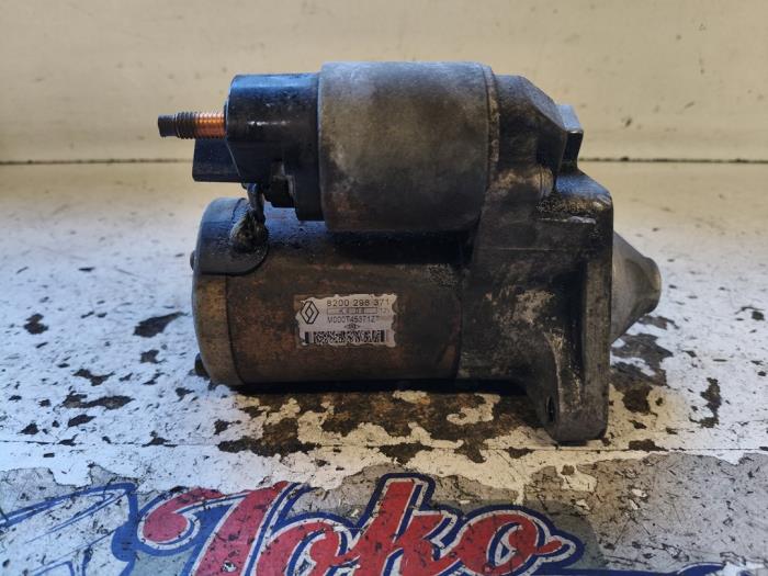 Startmotor från en Renault Modus/Grand Modus (JP) 1.6 16V 2005