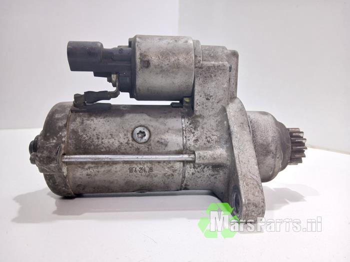 Startmotor från en Skoda Octavia Combi (5EAC) 1.6 TDI GreenTec 16V 2014
