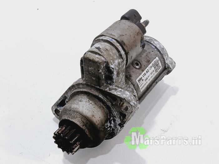 Startmotor från en Audi A3 Sportback (8VA/8VF) 1.6 TDI 16V 2013