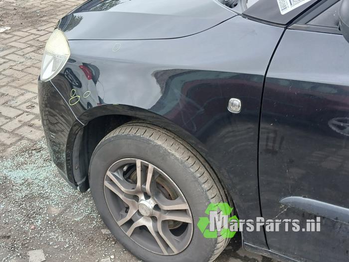 Scherm links-voor van een Skoda Fabia II (5J) 1.2i 2009