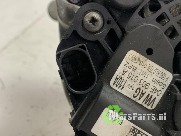 Pradnica z Volkswagen Polo V (6R) 1.0 TSI 12V BlueMotion 2017