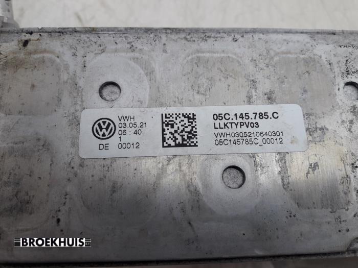 Laddluftkylare från en Volkswagen Golf VIII (CD1) 1.0 eTSI 12V 2021