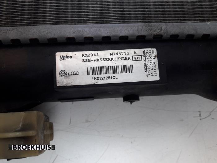 Kylare från en Volkswagen Golf VI (5K1) 1.2 TSI BlueMotion 2010