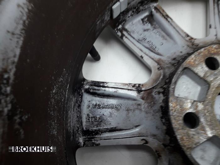 Sporthjulsuppsättning från en Volkswagen Golf VI (5K1) 1.2 TSI BlueMotion 2010