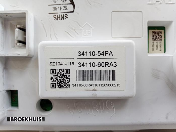 Vägmätare KM från en Suzuki Vitara (LY/MY) 1.4 S Turbo 16V 2017