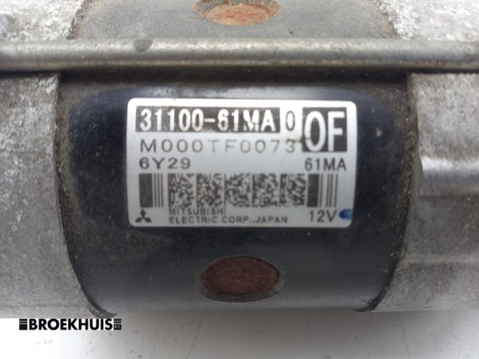 Startmotor från en Suzuki Vitara (LY/MY) 1.4 S Turbo 16V 2017