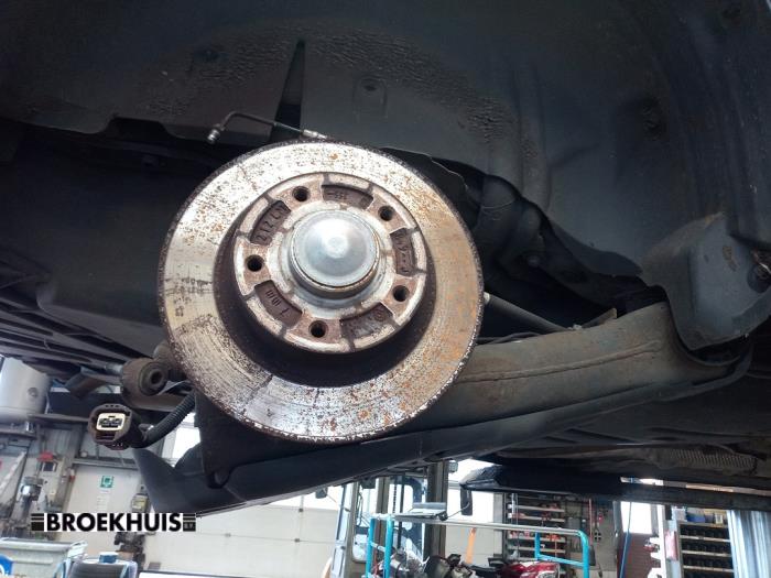 Bakre drivaxel från en Renault Megane III Grandtour (KZ) 1.5 dCi 110 2015