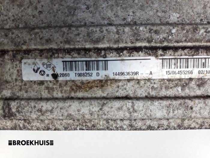 Laddluftkylare från en Renault Megane III Grandtour (KZ) 1.5 dCi 110 2015