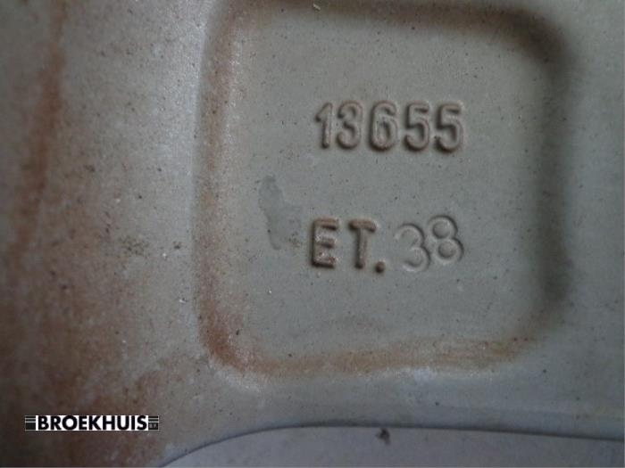 Hjul från en Mercedes-Benz A (W169) 1.5 A-150 5-Drs. 2010