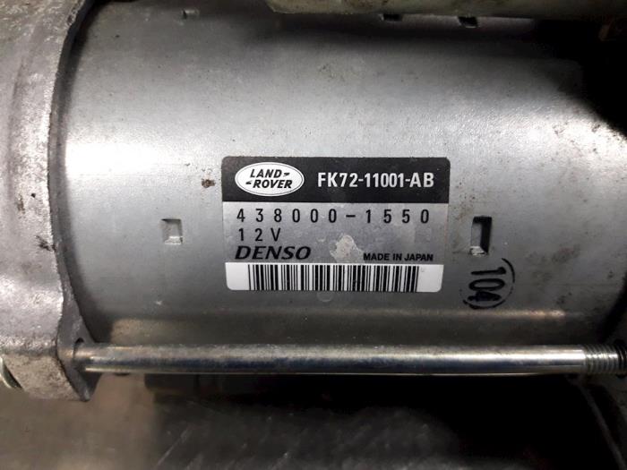Startmotor från en Land Rover Discovery Sport (LC) 2.0 Si4 16V 2015