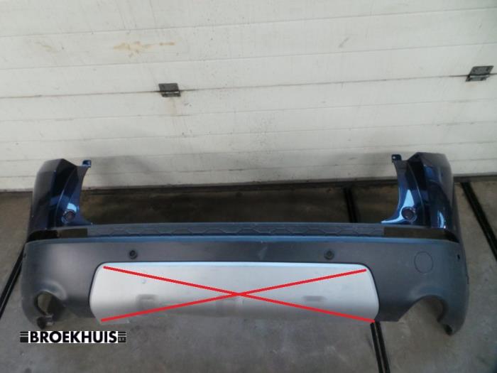 Bakre stötfångare från en Land Rover Discovery Sport (LC) 2.0 Si4 16V 2015