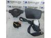Airbagset + modul från en Citroen C1, 2005 / 2014 1.0 12V, Halvkombi (Hatchback), Bensin, 998cc, 50kW (68pk), FWD, 1KRFE; CFB; 384F; CFA, 2005-06 / 2014-09, PMCFA; PMCFB; PNCFA; PNCFB 2012