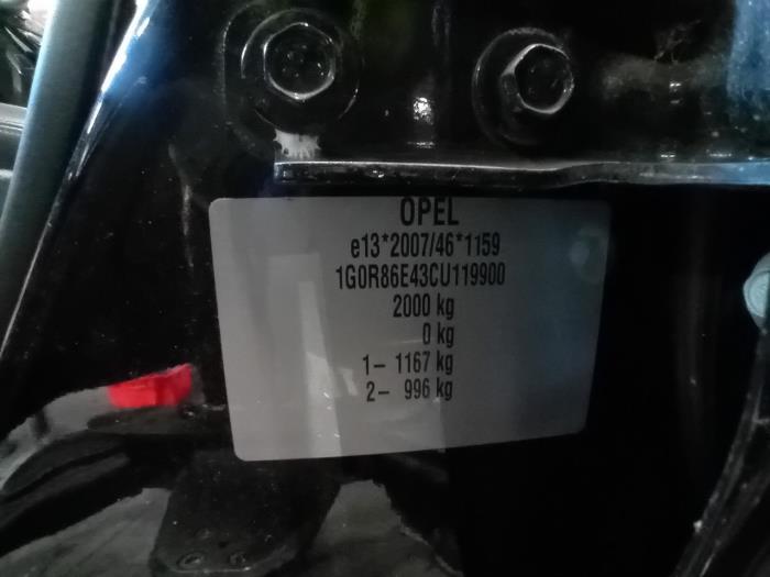 Heating and ventilation fan motor Opel Ampera - 13503306