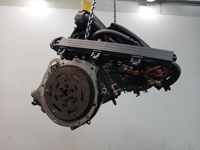 Motor van een BMW 3-Serie 2007