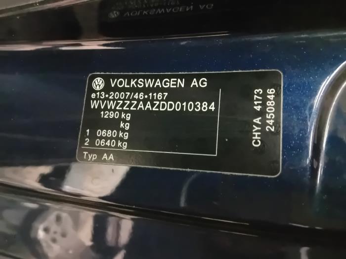 Dynamo från en Volkswagen E-Up 2012