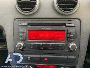 Używane Radioodtwarzacz CD Audi A3 (8P1) 1.4 TFSI 16V Cena € 99,99 Procedura marży oferowane przez Autodemontage Aandijk