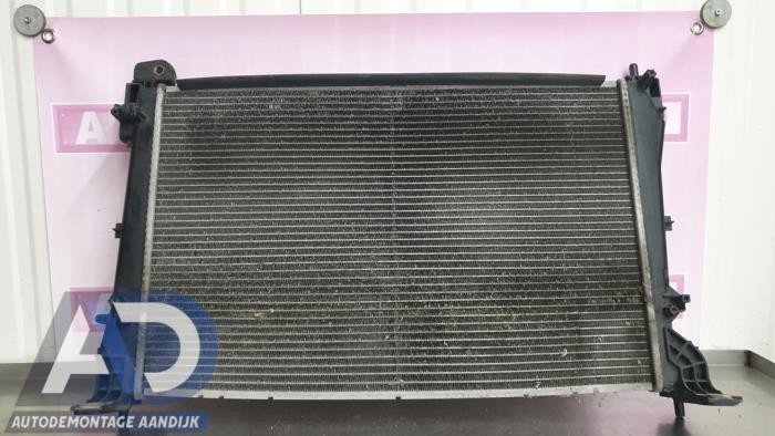 Radiateur van een Fiat Punto Evo (199) 1.3 JTD Multijet 85 16V 2012
