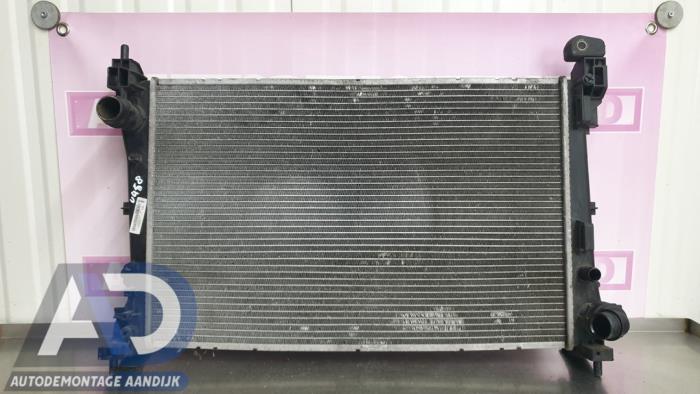 Radiateur van een Fiat Punto Evo (199) 1.3 JTD Multijet 85 16V 2012