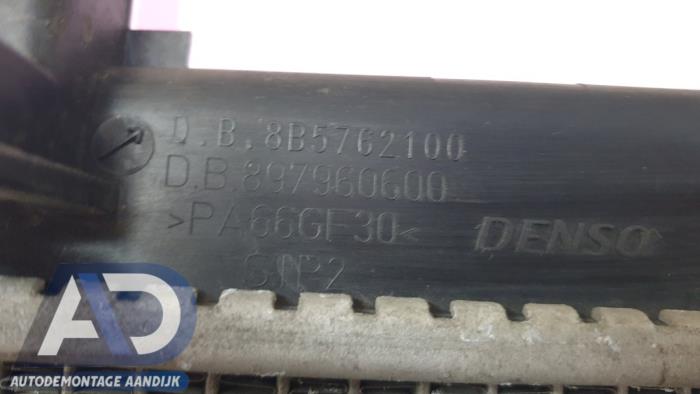 Radiateur van een Fiat Punto Evo (199) 1.3 JTD Multijet 85 16V 2012