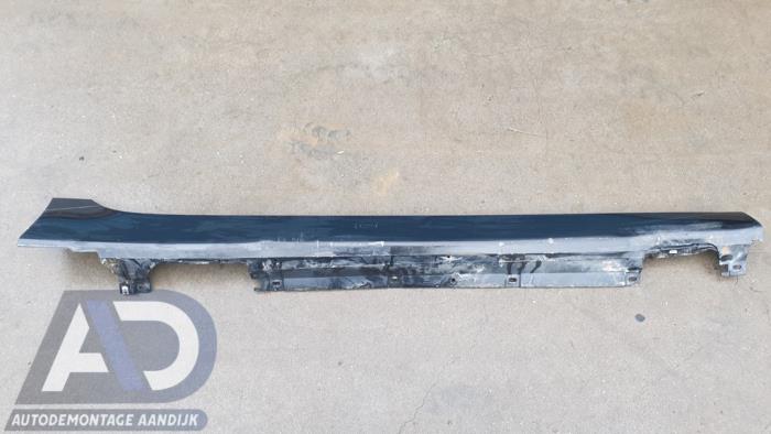 Zijskirt rechts van een BMW 2 serie Active Tourer (F45) 218i 1.5 TwinPower Turbo 12V 2016