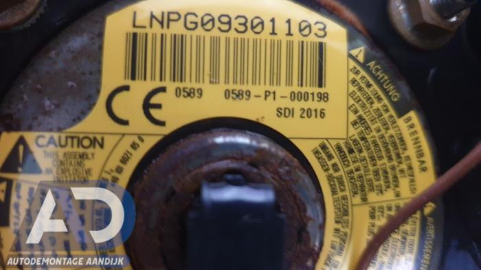 Module + Airbag Set van een BMW 2 serie Active Tourer (F45) 218i 1.5 TwinPower Turbo 12V 2016