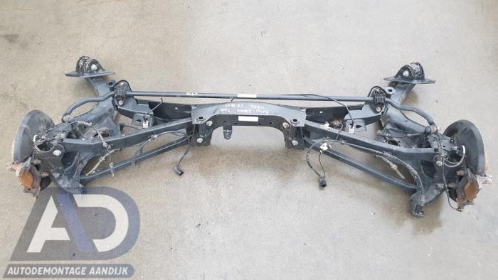 Achteras voorwielaandrijving van een BMW 2 serie Active Tourer (F45) 218i 1.5 TwinPower Turbo 12V 2016