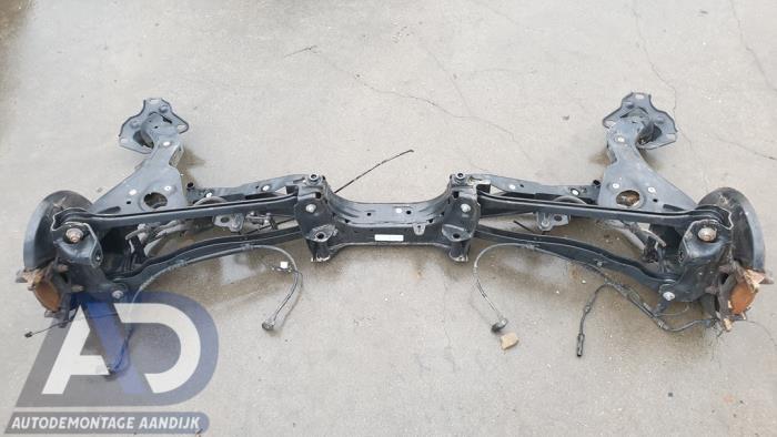 Achteras voorwielaandrijving van een BMW 2 serie Active Tourer (F45) 218i 1.5 TwinPower Turbo 12V 2016